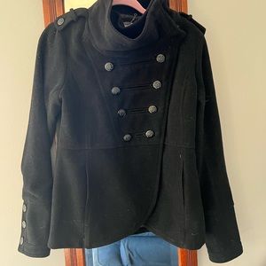 O’Neill pea coat double breasted military coat
